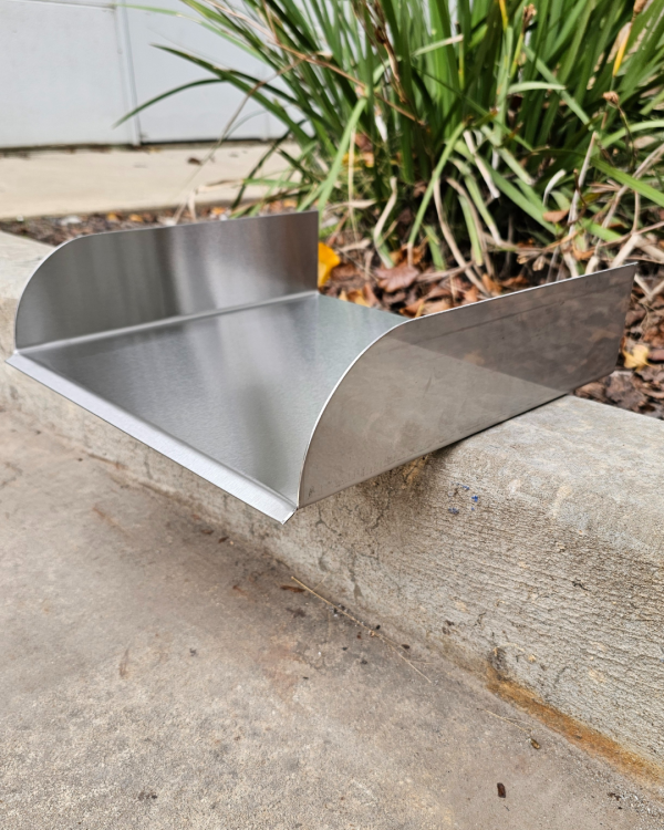 "KALLAN" Stainless Steel Spillway 300mm x 300mm x 75mm (H) - Image 2