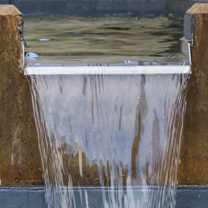 "KALLAN" Stainless Steel Spillway 300mm x 300mm x 75mm (H)