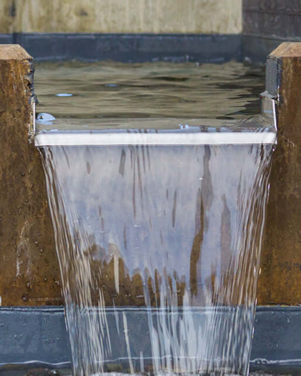 "KALLAN" Stainless Steel Spillway 300mm x 300mm x 75mm (H)