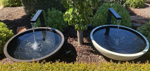 “KAI” (Large) Toppco GRC (Glass Reinforced Concrete) bowl with Powder-coated Spout